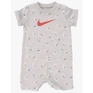 Nike Baby Boys‎ Dri FIT Logo Raglan Romper Nike Shoe Print Size 12 M